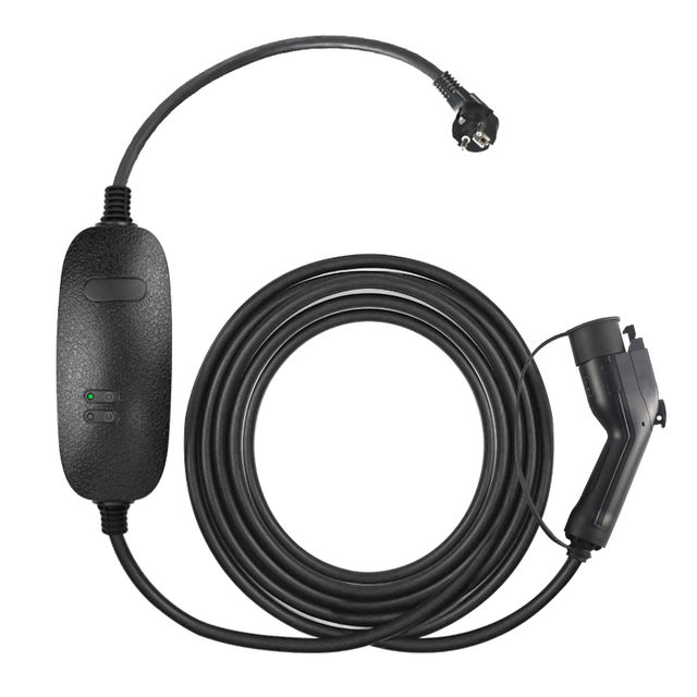 便携式 EV 充电器 SAE J1772 Mode2-Type1 AC EV 充电连接器 32A 250V